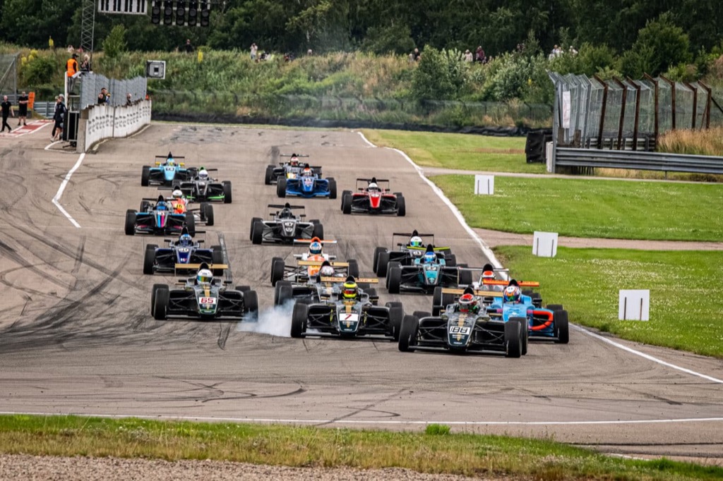 Sebastian Bach var urørlig på Falkenberg Motorbana.
(Foto: Grippo Motorsport PR)